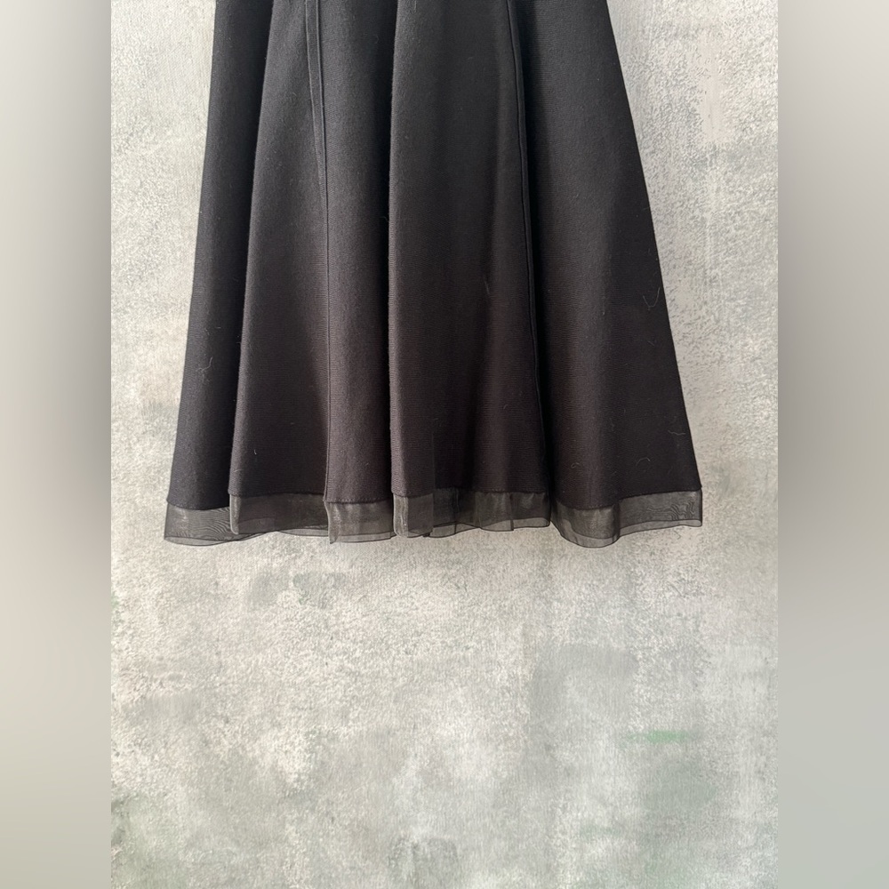 Marciano a-line dress with high neck and capped sleeves - mini dress like new - Picture 4 of 7